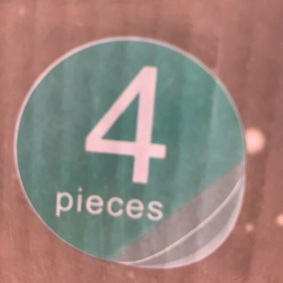 Red Speckled Enamel Plates 9 Inches Set 4 Enamelware Camping Durable Easy Carry - Picture 3 of 8